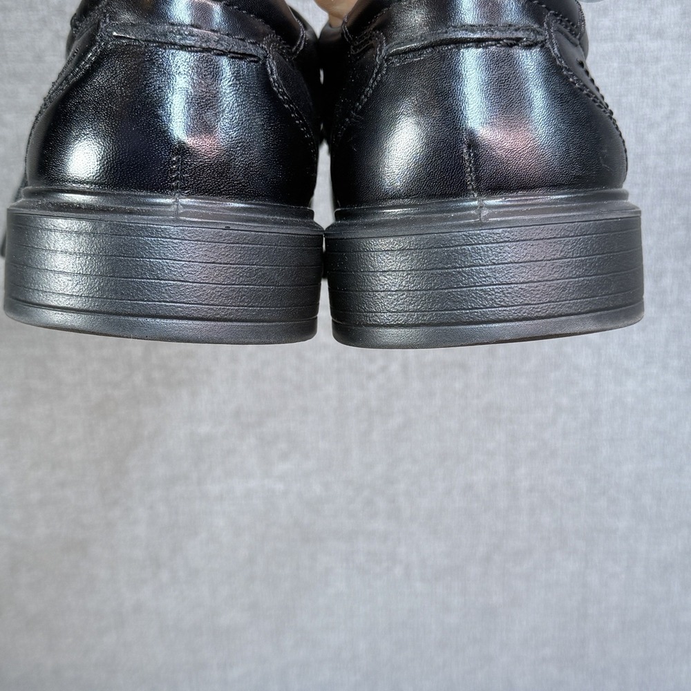 ECCO Helsinki Black Leather Oxford Dress Shoes Size 40 EU 6-6.5 US Excellent - Picture 10 of 11
